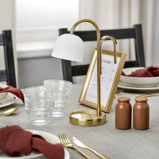 TVÅMASTAD, portable lamp with built-in LED light source/battery-operated, 605.977.80