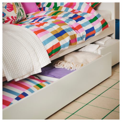 RIDSTIG, rug flatwoven, 133x195 cm, 606.009.66