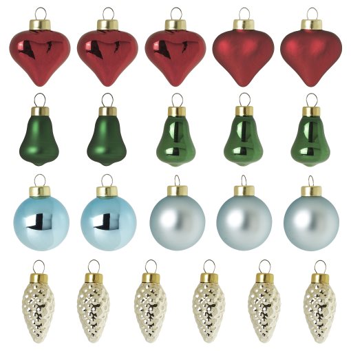 VINTERFINT, tree ornament, set of 20, 606.045.25