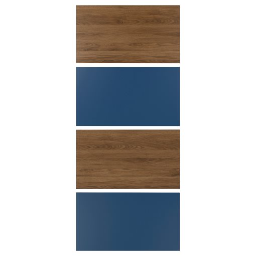 MEHAMN, 4 panels for sliding door frame, 100x236 cm, 606.057.61