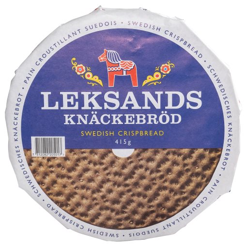 LEKSANDS KNÄCKEBRÖD, τραγανό ψωμί σίκαλης, 415 g, 606.291.87