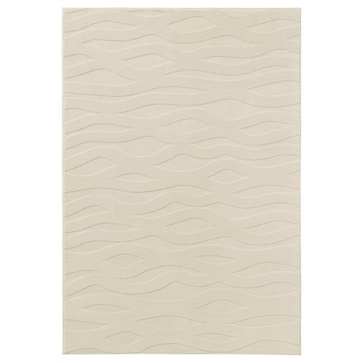 VÄXELFEL, rug low pile, 133x195 cm, 606.369.65