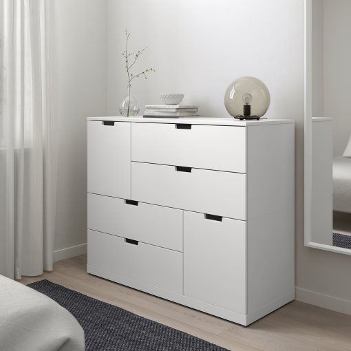 NORDLI, συρταριέρα με 6 συρτάρια, 120X99 cm, 692.766.33