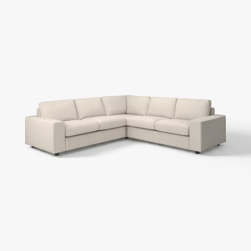 VIMLE, corner sofa, 4-seat with wide armrests, 694.017.93