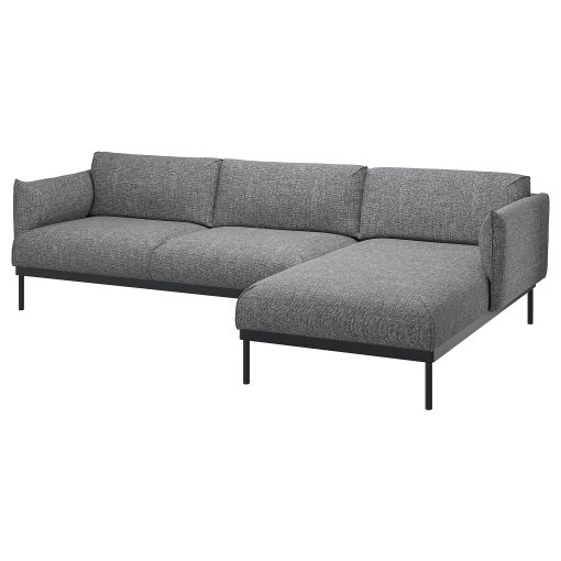 ÄPPLARYD, 3-seat sofa with chaise longue, 694.180.67