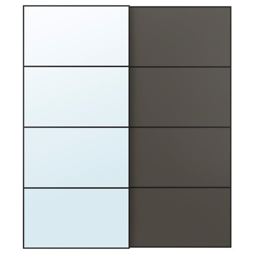 AULI/MEHAMN, pair of sliding doors, 200x236 cm, 694.369.00