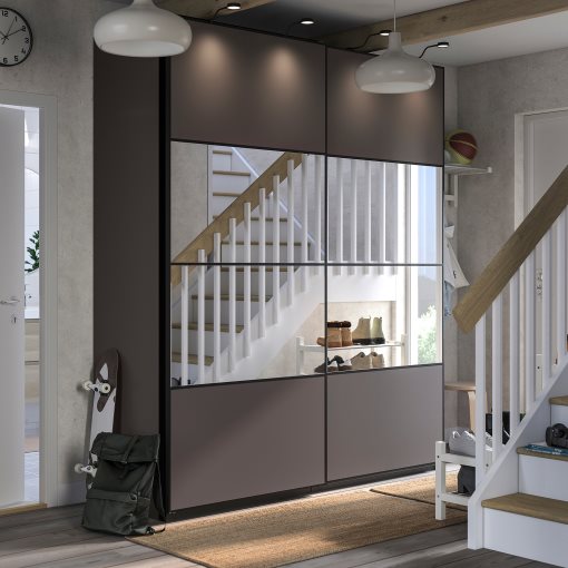 AULI/MEHAMN, pair of sliding doors, 200x236 cm, 694.369.00