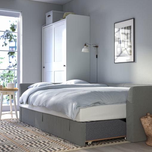 HOLMSUND, corner sofa-bed, 695.168.93