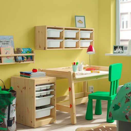 TROFAST, storage combination with boxes/trays, 32x44x52 cm, 695.733.03