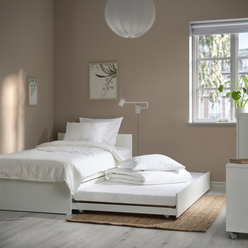 bed frame with 1 trundle bed, 90x200 cm, 695.820.34