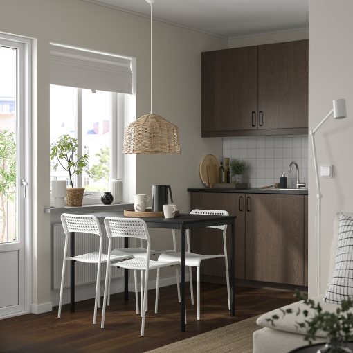 SANDSBERG, τραπέζι και 4 καρέκλες, 110x67 cm, 696.083.88