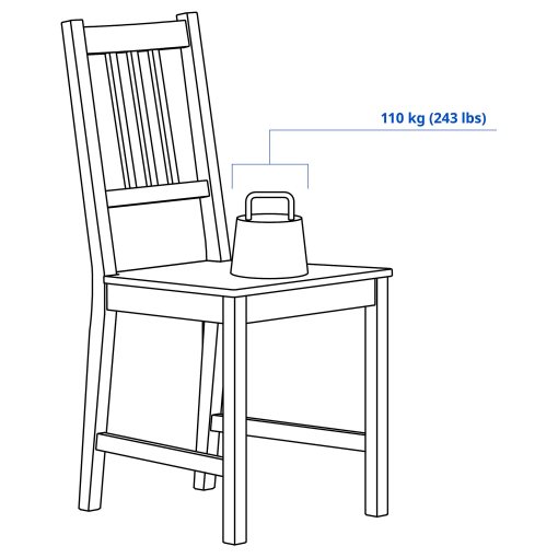 PINNTORP/PINN, table and 4 chairs, 696.475.54