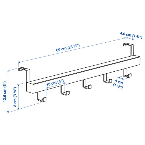 TJUSIG, Κρεμάστρα για πόρτα/τοίχο, 702.426.56
