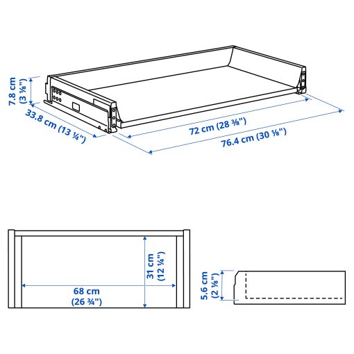 MAXIMERA, drawer, low, 702.850.33
