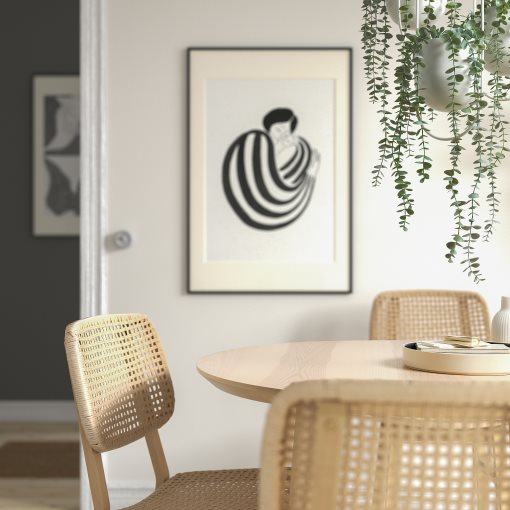 FEJKA, artificial potted plant  in/outdoor hanging/eucalyptus, 9 cm, 704.668.11