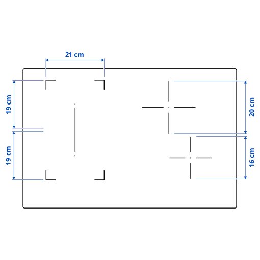 ROGESTAD, επαγωγική εστία/IKEA 500, 78 cm, 705.595.13