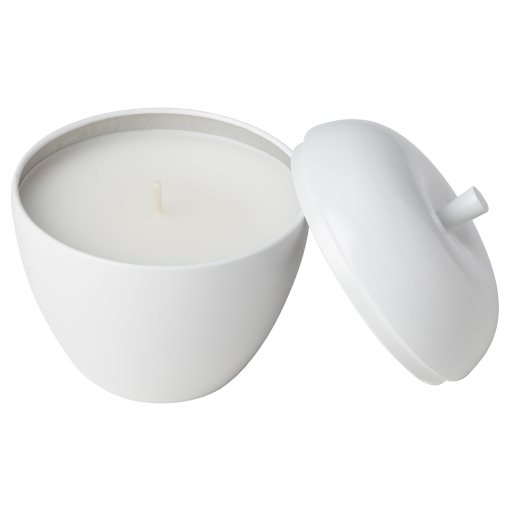 VINTERFINT, scented candle in metal tin/vanilla, 24 hr, 706.011.21