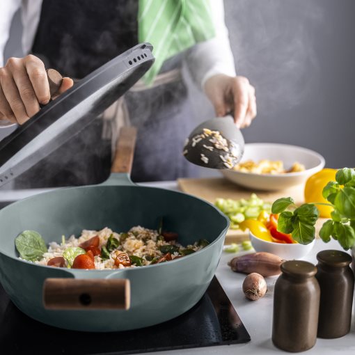 KLIPPFISK, τηγάνι σωταρίσματος με καπάκι και αντικολλητική επένδυση, 28 cm, 706.025.16