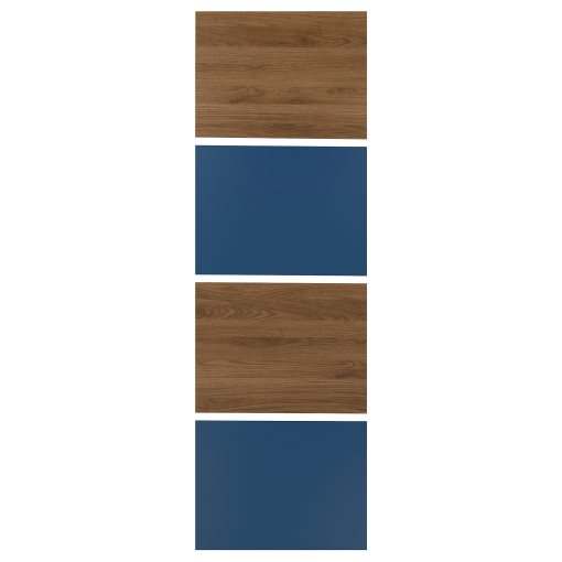 MEHAMN, 4 panels for sliding door frame, 75x236 cm, 706.057.51