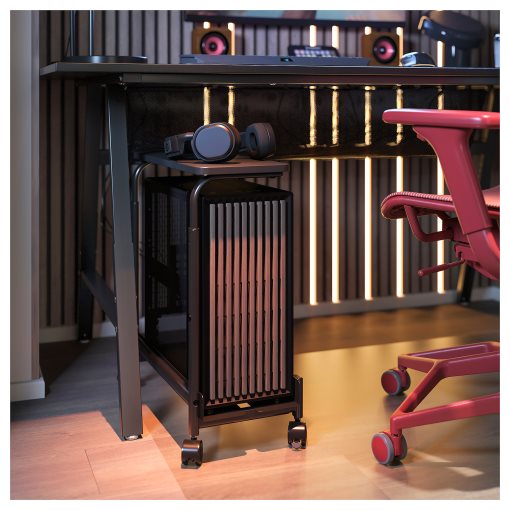 LÅNESPELARE, computer cart with shelf, 50x27 cm, 706.130.63