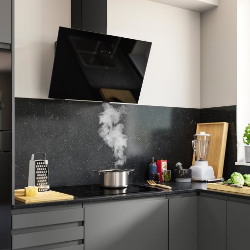 KNUVEBO, απορροφητήρας τοίχου/IKEA 500, 70 cm, 706.156.32