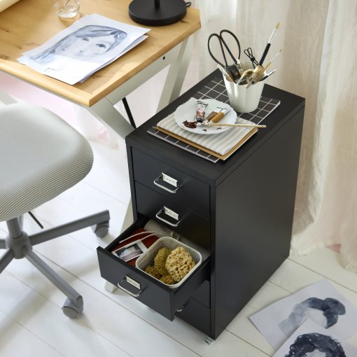 HELMER, drawer unit on castors, 28x65 cm, 706.250.23