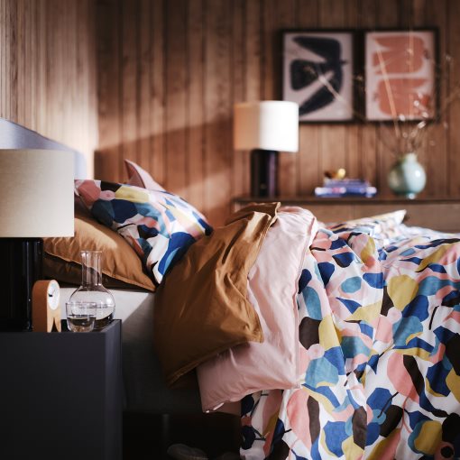 VIDEOXBÄR, duvet cover and 2 pillowcases, 240x220/50x60 cm, 706.326.17