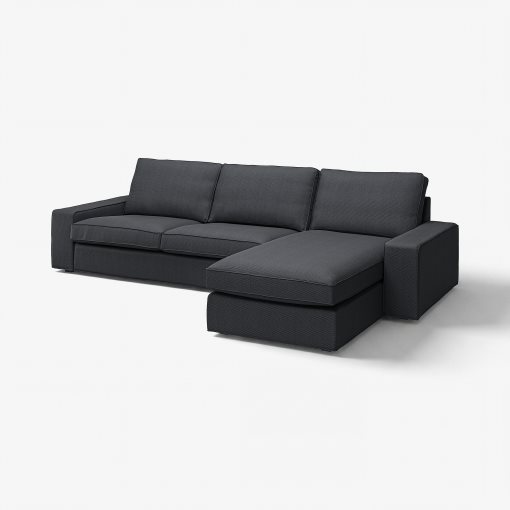 KIVIK, 4-seat sofa with chaise longue, 794.943.86