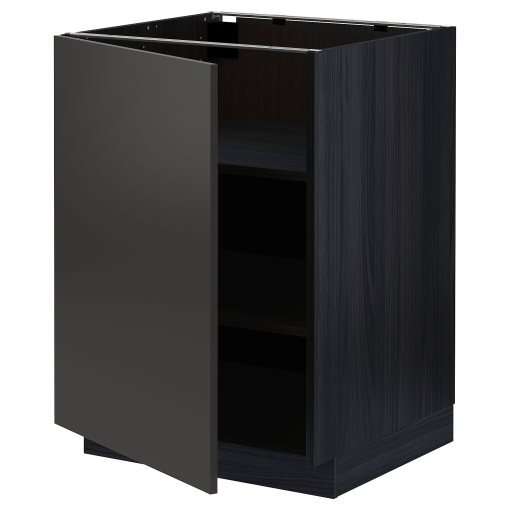METOD, base cabinet with shelves, 60x60 cm, 794.990.77