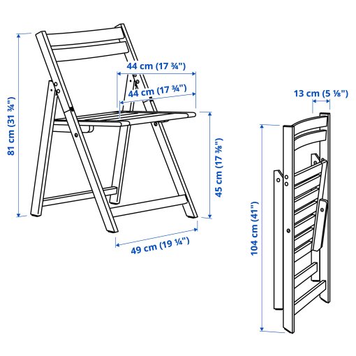 NÄMMARÖ, table and 2 folding chairs, outdoor, 795.338.68