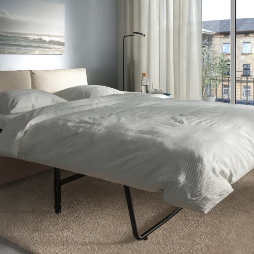 VIMLE, τριθέσιος καναπές-κρεβάτι με πλατιά μπράτσα, 795.452.15