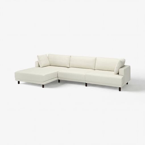 UPPÅKRA, 4,5-seat modular sofa with chaise longue, left, 796.140.82