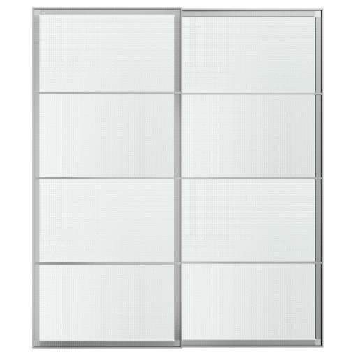 LUNDBRÄSMA, συρόμενη πόρτα, 2 τεμ. 200x236 cm, 796.190.51