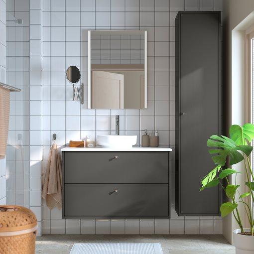 HAVBÄCK/VINDEL, wash-stand with drawers/wash-basin, 102x49x77 cm, 796.224.64