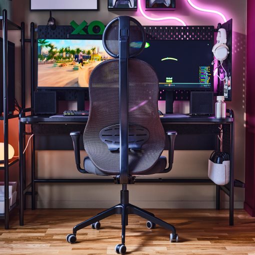 FRÖSKELÅS/UTKLASSNING, γραφείο και καρέκλα gaming, 796.278.43