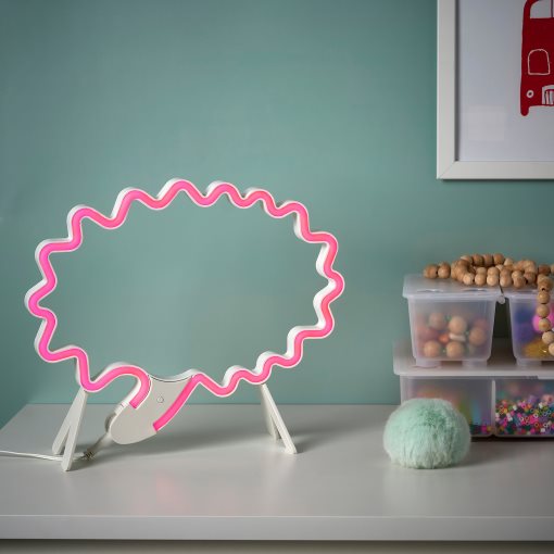 SNÖDJUP, decoration lighting with built-in LED light source/speech bubble, 804.928.00