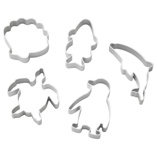BLÅVINGAD, modelling dough cutters, set of 5, 805.265.03