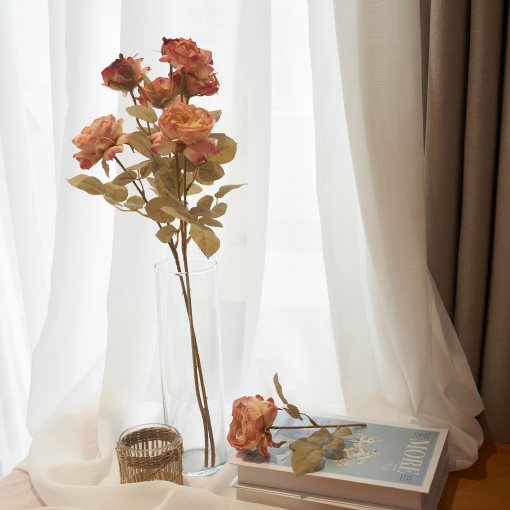 SMYCKA, τεχνητό λουλούδι εσωτερικού/εξωτερικού χώρου/Τριαντάφυλλο, 63 cm, 805.601.20