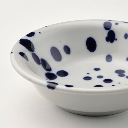 SILVERSIDA, bowl patterned/3 pack, 11 cm, 805.656.98