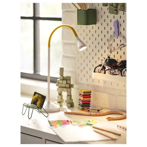 NÄVLINGE, desk lamp with built-in LED light source, 805.747.11