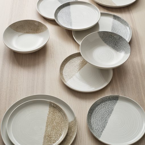 KRUSTISTEL, plate, 25 cm, 805.843.24