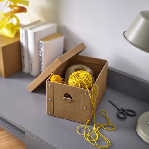 GÄRDESGÅRD, storage box with lid, 18x25x16 cm, 805.969.30
