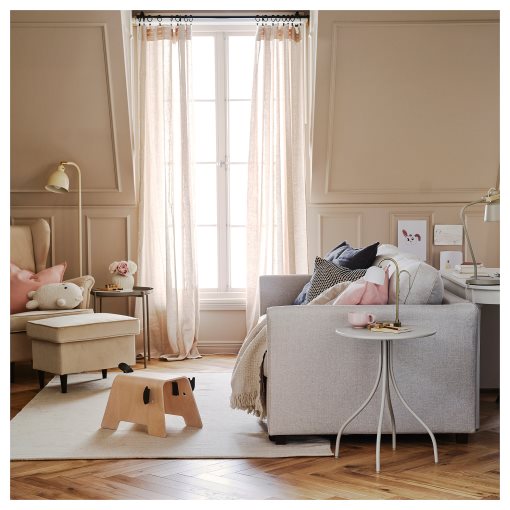 DYTÅG, κουρτίνα με τρέσα, 2 τεμ. 145x300, 806.078.20