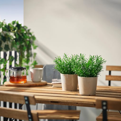 FEJKA, artificial potted plant in/outdoor/Rosemary, 9 cm, 806.107.47