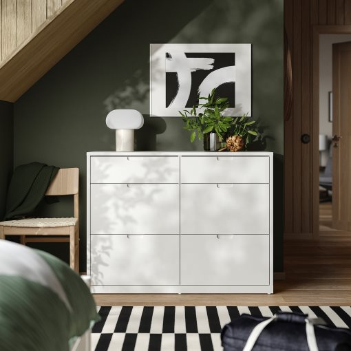 TONSTAD, chest of 6 drawers, 120x47x90 cm, 806.146.27