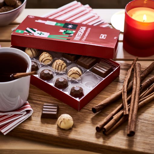 VINTERSAGA, κουτί δώρου με ποικιλία πραλινών, RAC, 161 g, 806.181.35