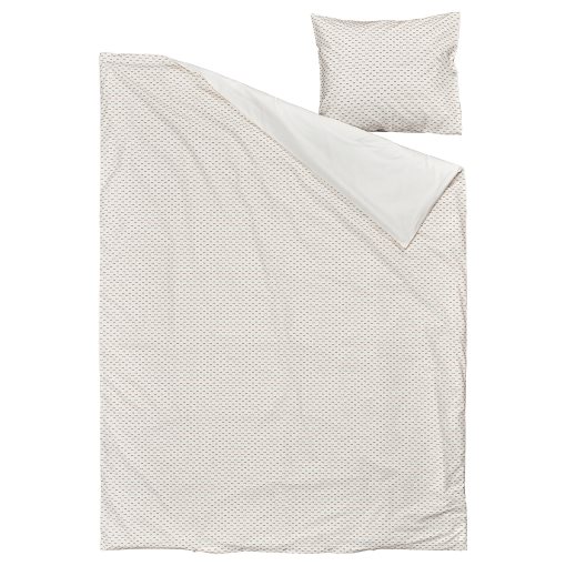 BANDKNIPPE, duvet cover and pillowcase, 150x200/50x60 cm, 806.220.00