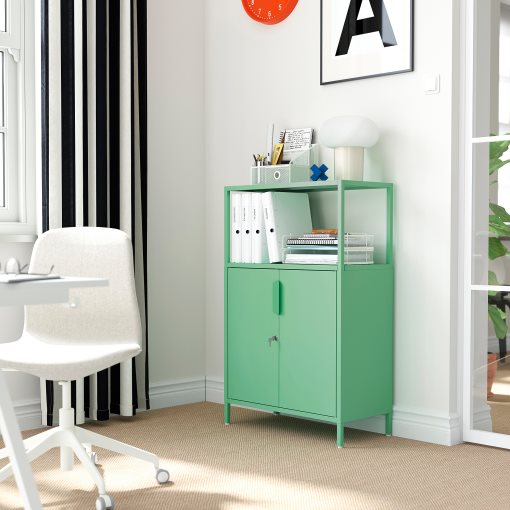 TROTTEN, cabinet with doors, 70x35x110 cm, 806.239.62
