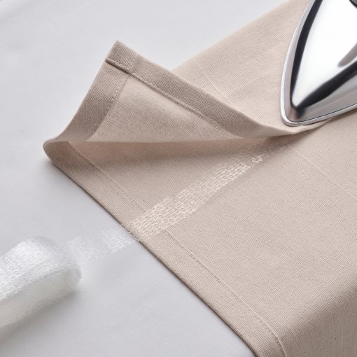 LENDA, curtains with heading tape and tie-backs/1 pair, 140x165 cm, 806.331.07