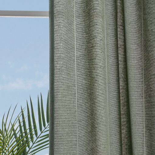 LENDA, curtains with heading tape and tie-backs/1 pair, 140x165 cm, 806.333.05